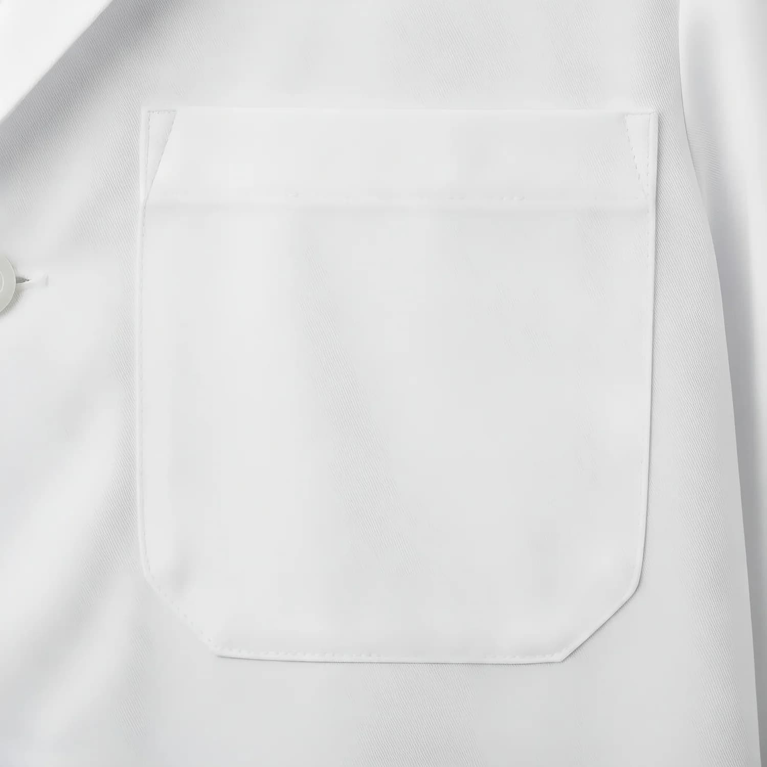 Bolso de jaleco com bordado personalizado