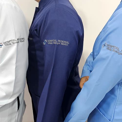 Jaleco Hospital Regional Hilda Strenger Ribeiro